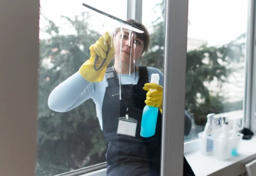 Nettoyage de vitres intérieures et extérieures à Issel